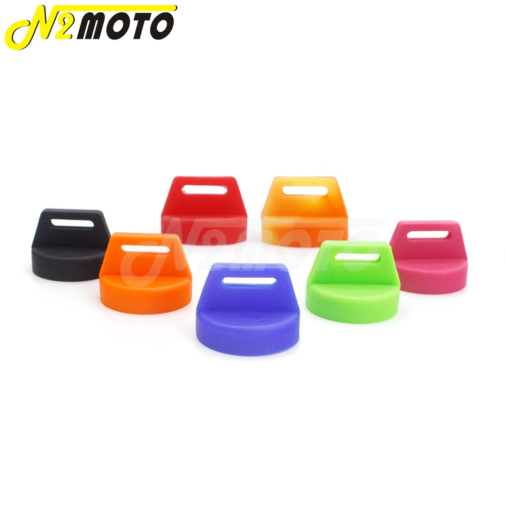 2pcs Rubber Ignition Key Fob Case Cover For Polaris RZR XP1000 900 800 Sportsman Scrambler Trail Boss Magnum Quad Key Fob Holder