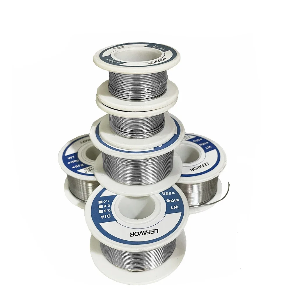 Electronic Soldering Wire Solder Wires Rosin Core Tin Multipurpose Welding Flux Iron Wire Reel Diamater Home Accessories Wires