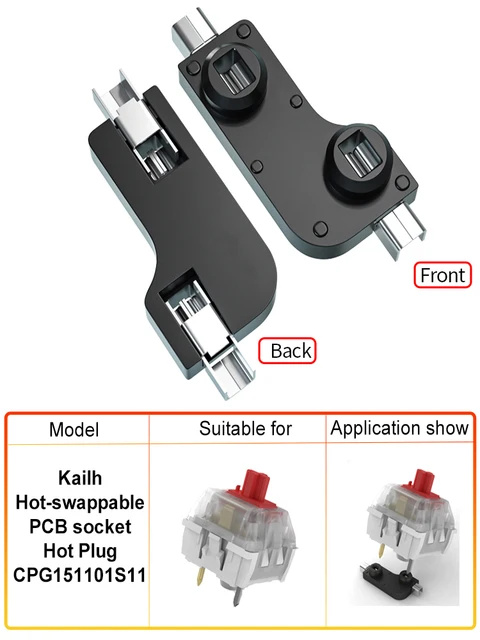 Kailh Swapping Pcb Sockets Kailh PCB Socket For Mx... – Vicedeal