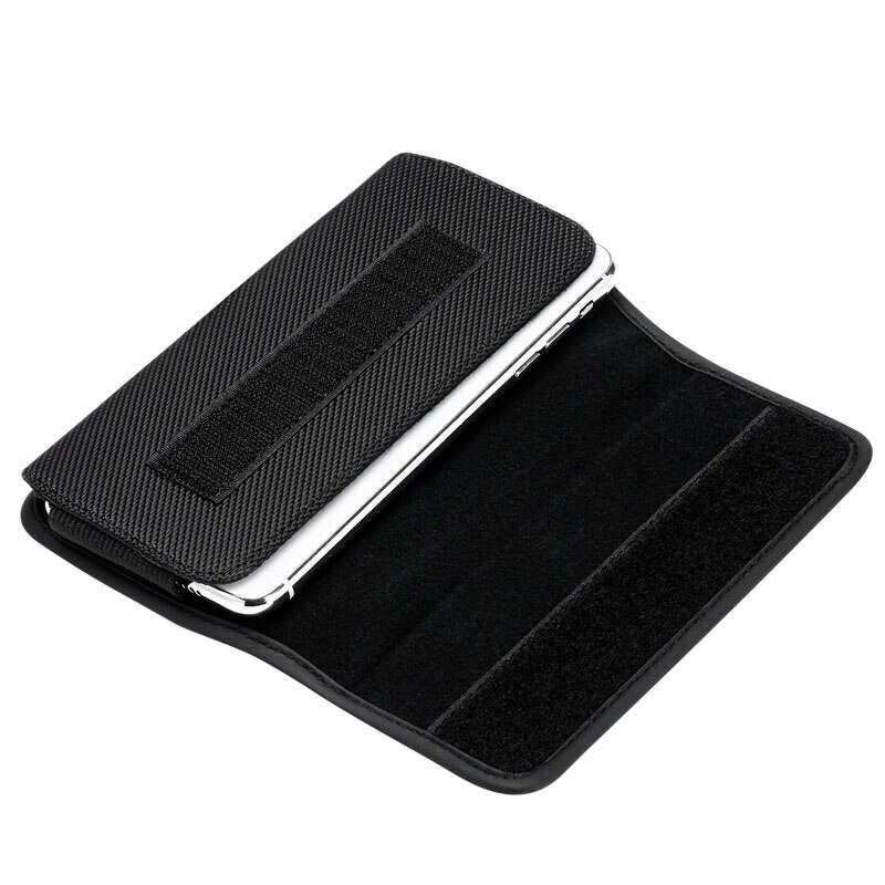 Universal Casual Telefoon Pouch Voor Iphone 11 Pro Max Xs Xr X 6 7 8Plus Case Riem clip Holster Oxford Doek Tas Flip Cover