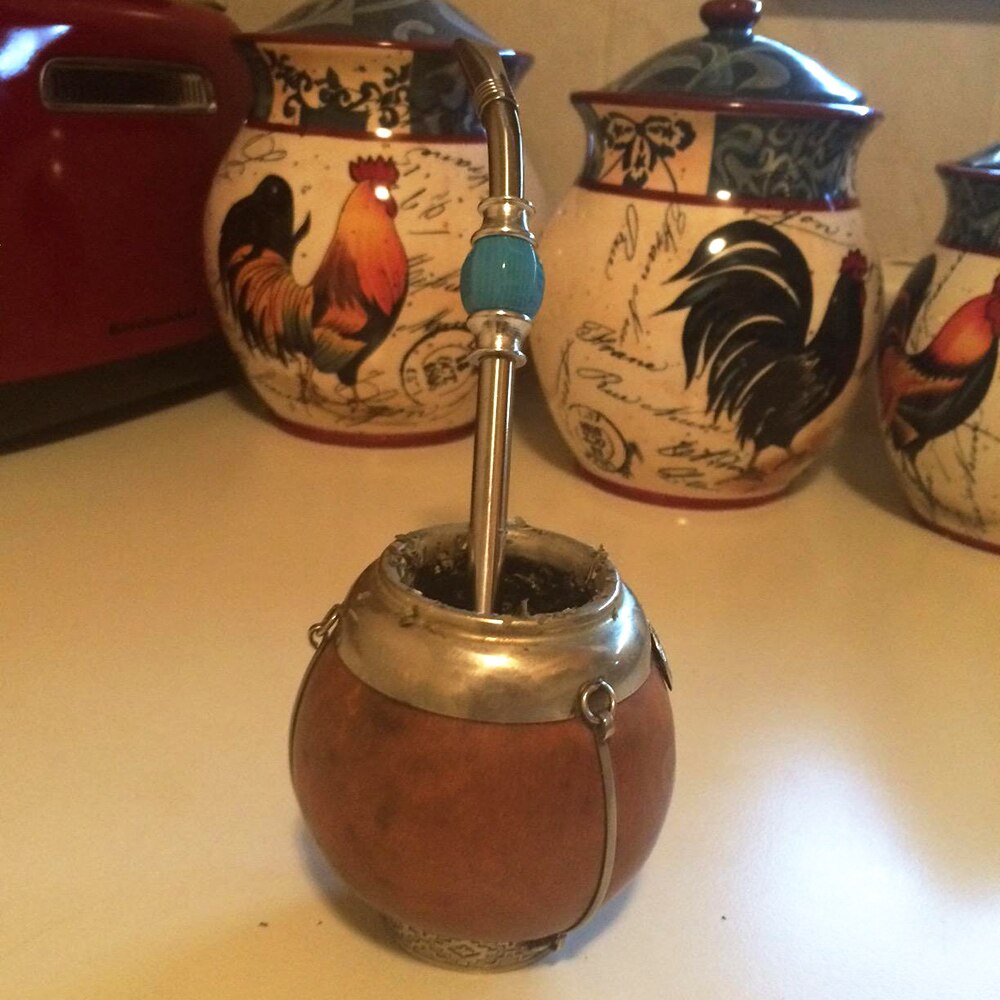 Riutilizzabile Yerba Mate filtro Bombilla di paglia 1 pennello cannuccia in acciaio inossidabile 304 per accessori da tè Mate 1 pz