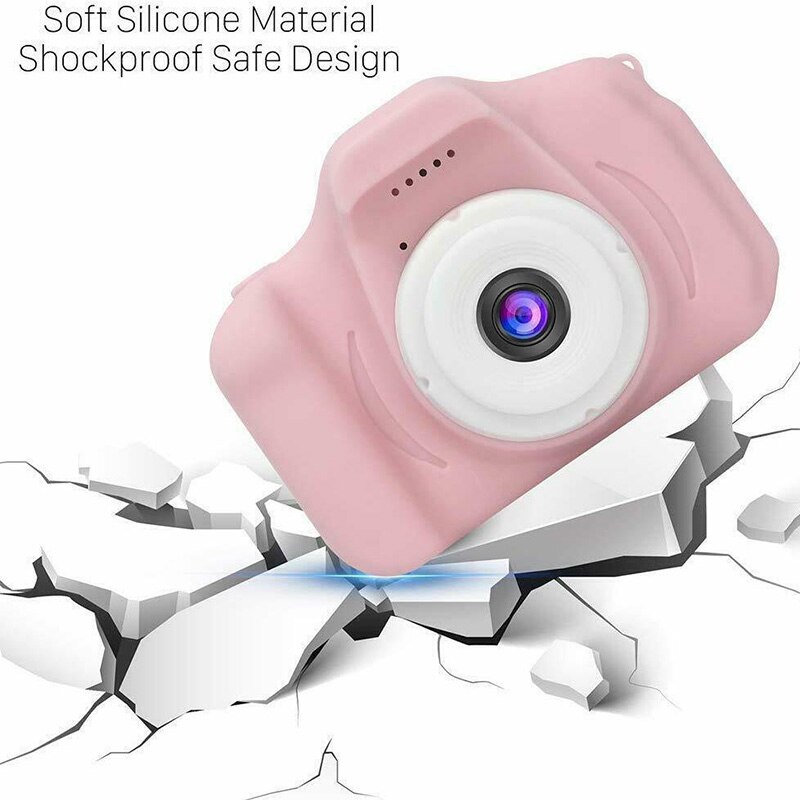 Mini Children Camera HD Portable Digital Video Photo Camera 2 Inch Screen Display Children For Kid Game Study Camera For