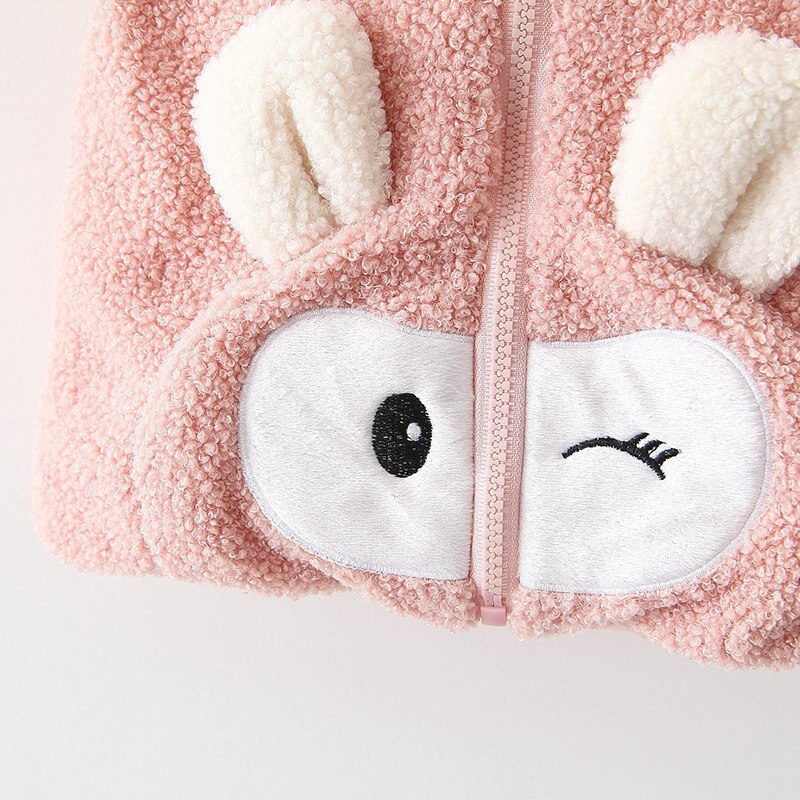 Kids Baby Vest Hooded Winter Spring Cartoon Kidsl Autumn Coats Clothes Winter Vest For Boys Girls Baby Kids Clothing