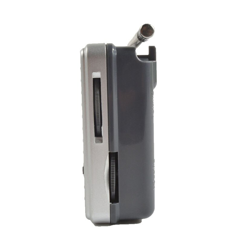 Bærbar radio am fm digital mini stereo  mp3 spiller højttaler teleskop antenne lomme håndholdt modtager woeld universal