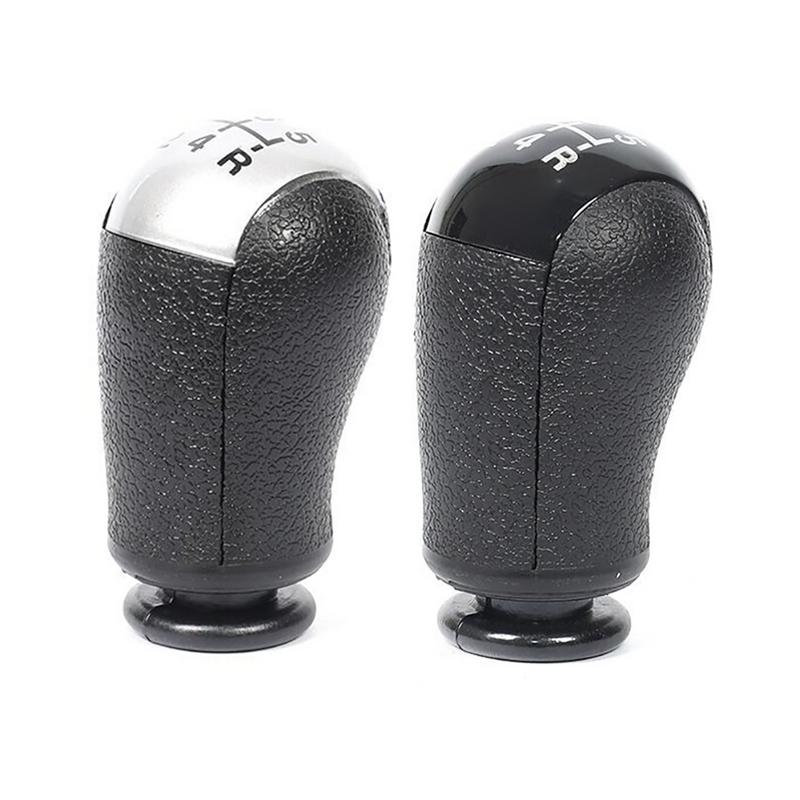 Pommeau de levier de vitesse manuel à 5 vitesses pour ford focus, mondeo  mk3 s- max, c-max, mustang, galaxy, fiesta  mk6, transit, noir et argent