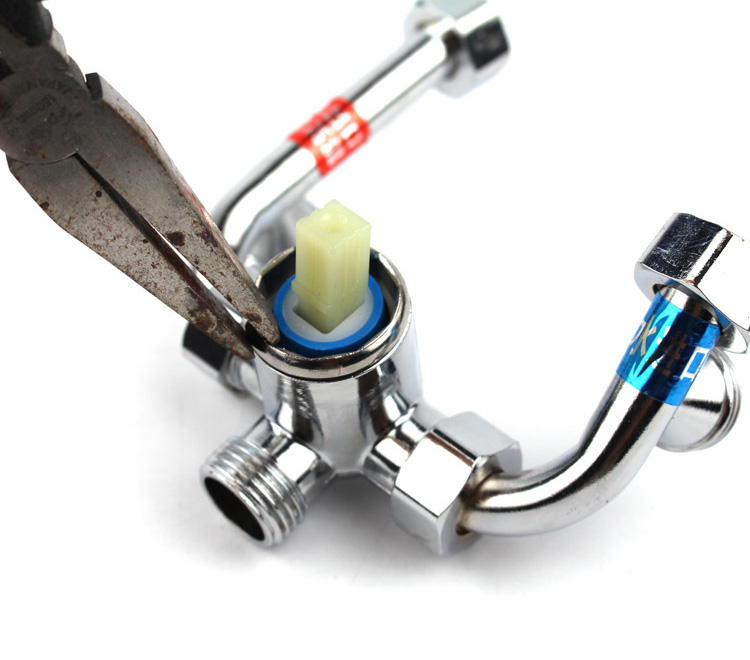 25mm Ceramic Cartridge Valve Core Electric Heater Water Mixing Valve Faucet Cartridge Mixer Low Torque Faucet Accessories