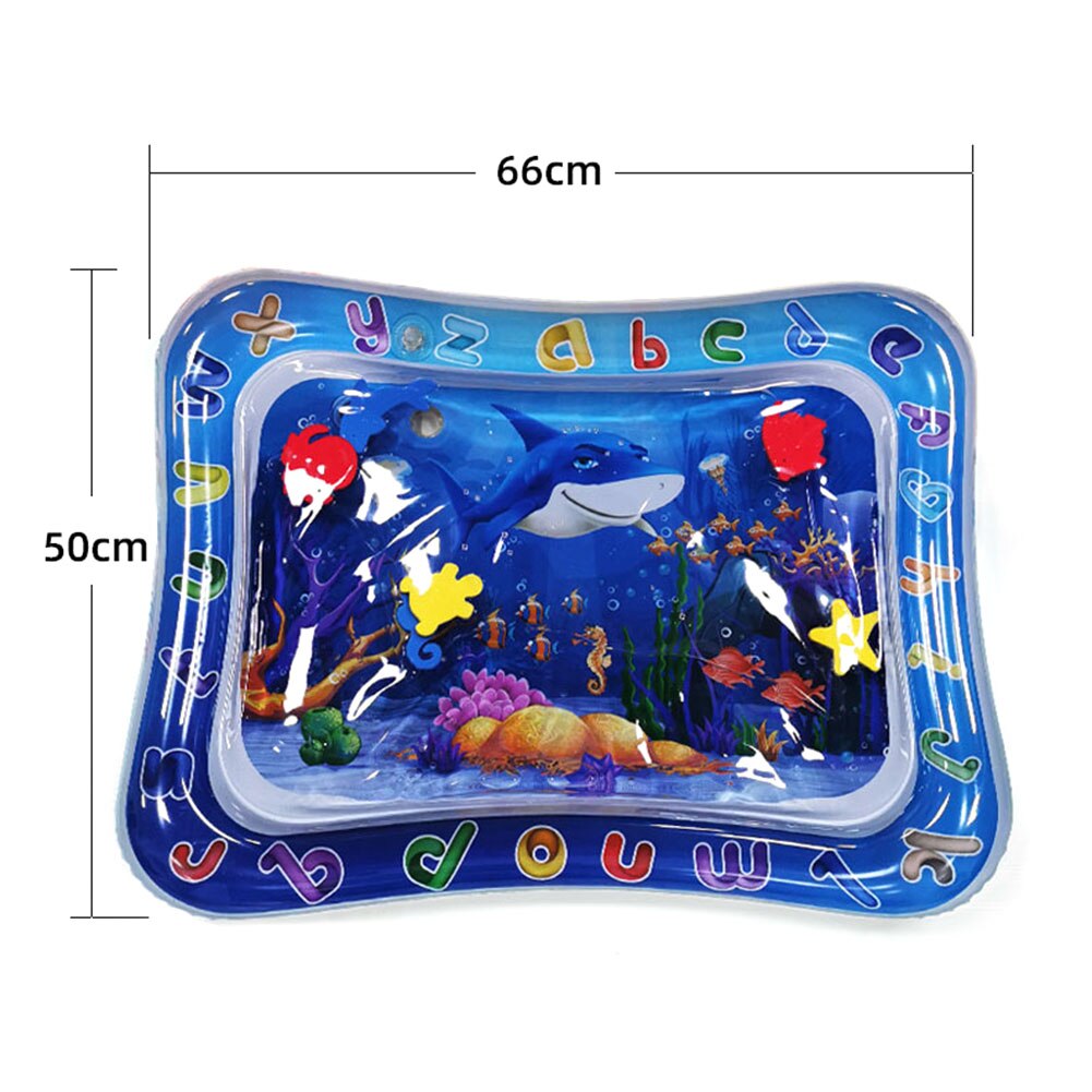 Baby Inflatable Patted Pad baby water pad environmental protection PVC for Children Education Developing Baby Toys: Default Title