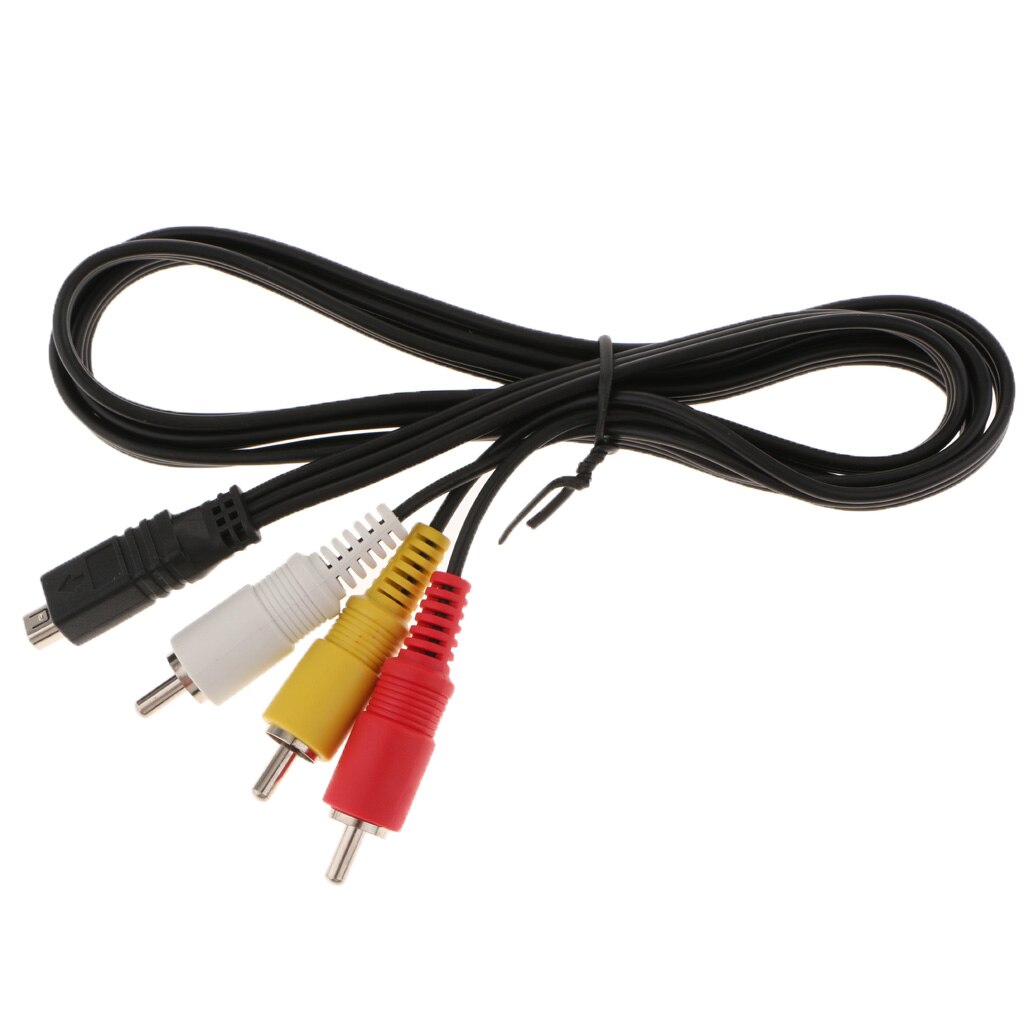 AV A/V TV Video Cable Cord For Sony DCR-HC21/ DCR-HC22/ DCR-HC22/ DCR-HC24/ DCR-HC26/ DCR-HC28/ DCR-HC30/ DCR-HC32/ DCR-HC35