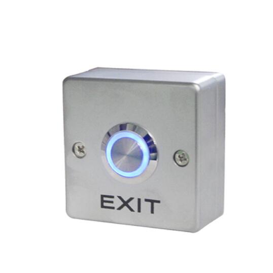 Exit button for Access control zinc alloy Material the Bottom Box Door Push Exit Door Release Button Switch: Z53LS