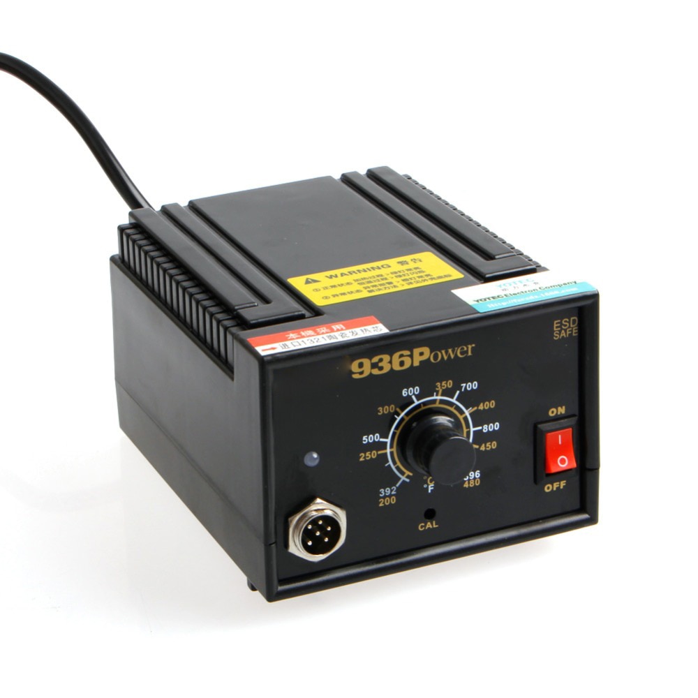 Estación de soldadura eléctrica de potencia 936, soldador de retrabajo SMD, 110V, 220V