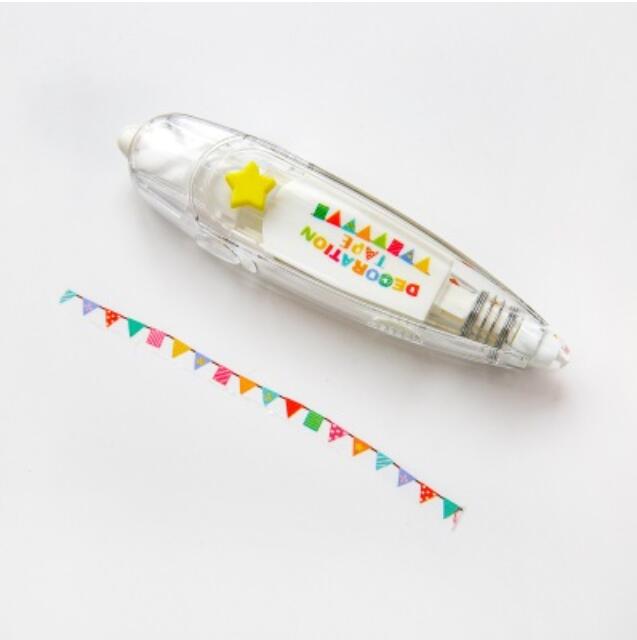Cinta de corrección decorativa Kawaii de varios patrones, Corrector para diario, papelería, suministros escolares, accesorios