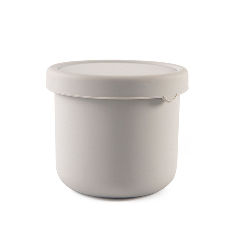 Multifunctional Silicone Lunch Box With Lid Fruit And Vegetable Fresh Keeping Box Graduated Cup Lunch Box For Office Workers: 02