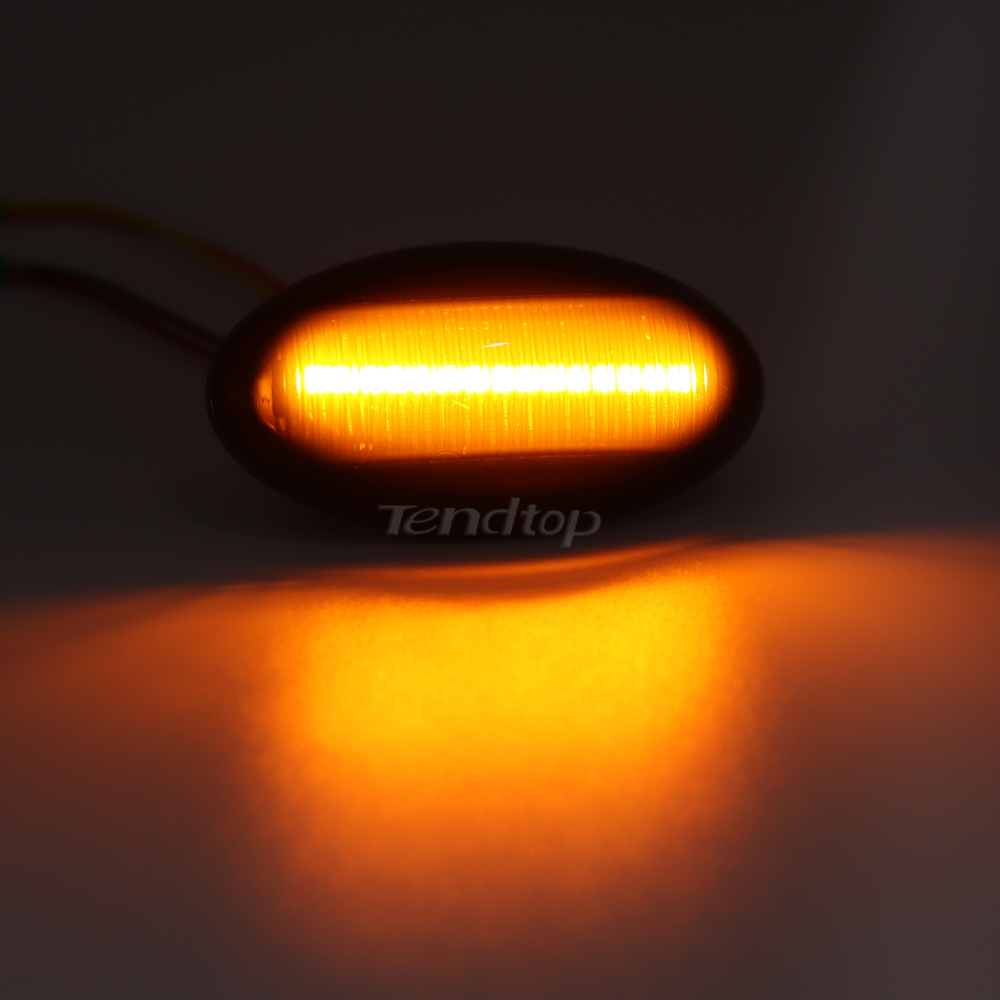 LED Flashing Side Marker Light Dynamic Turn Signal Lamp Car Tuning Indicator For Peugeot 307 206 407 107 607 1007 C1 C2 C3 C5 C6