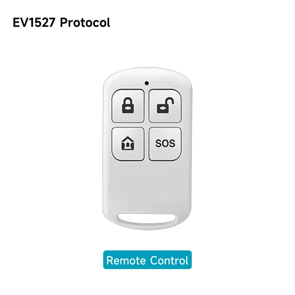 Tuya WiFi sistemas de seguridad para el hogar alarma antirrobo inalámbrica con Sensor de movimiento Sensor de ventana Sensor de puerta Control de aplicación de hogar inteligente: Castaño
