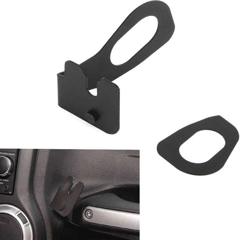 Retail CB Mic Mount, For Jeep Wrangler JK Passenger Holder Grab Bar, Microphone Mounting Bracket