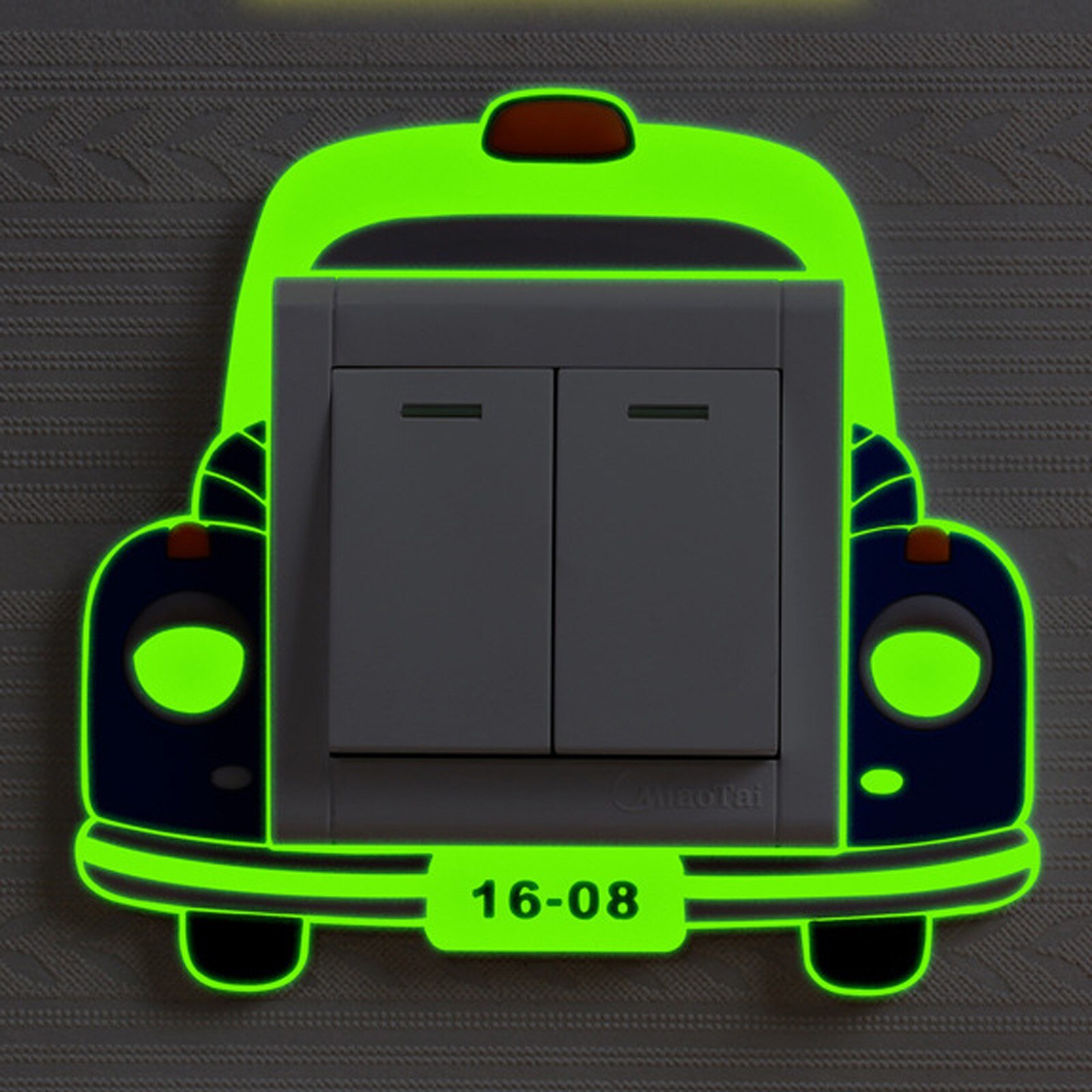 kreskówka Pattn obudowa przełącznika wystrój pokoju 3d silikonowe na-wyłączony naklejka strąk włącznik światła gniazdo z przełącznikiem naklejki ścienne naklejka robić dziecięcego pokoju # p30