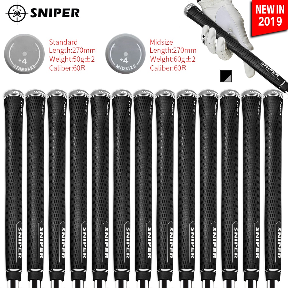 Golf grip club ironwood grip Standard and Midsize gray head color in 13pcs/lot Available