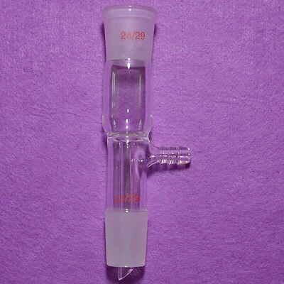 Straight Vacuum Adapter,Gas Inlet Adapter,24/29 Joint, Lab Glass