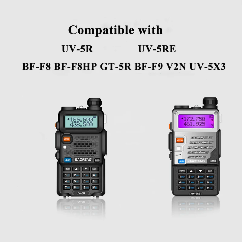 Baofeng UV 5R Battery Type-C Charger Thicker 3800mAh BL-5 For Walkie Talkie Radio UV-5RC UV-5RE BF-F8 BF-F8HP GT-5R BF-F9 UV-5X3