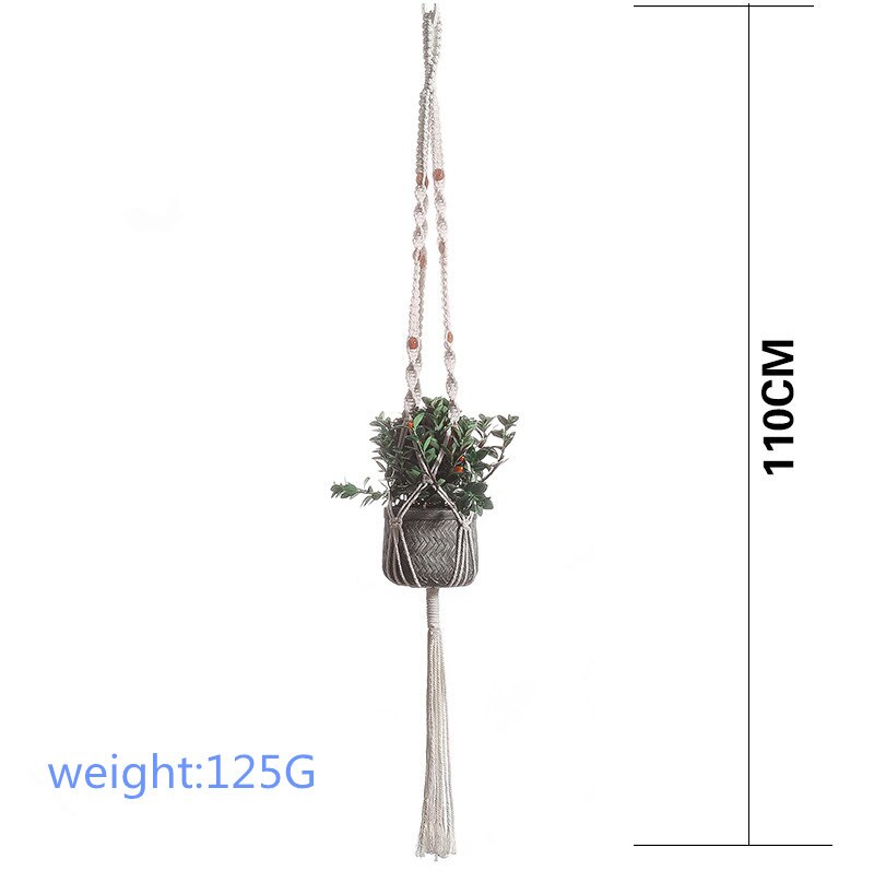 boho macrame wall hanging planter tapestry plant wall hanging room decoration wall art room decor farmhouse decor: M0206
