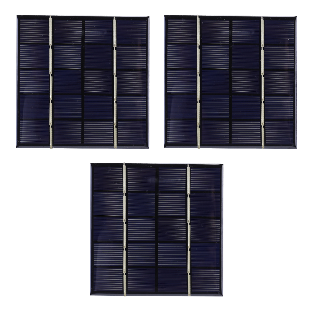 Panel Solar 3W 5V Micro placa de carga Solar cargador rápido portátil célula fotovoltaica para batería de 3,7 V batería de 3-5V/cargador de teléfono: Verde camuflaje