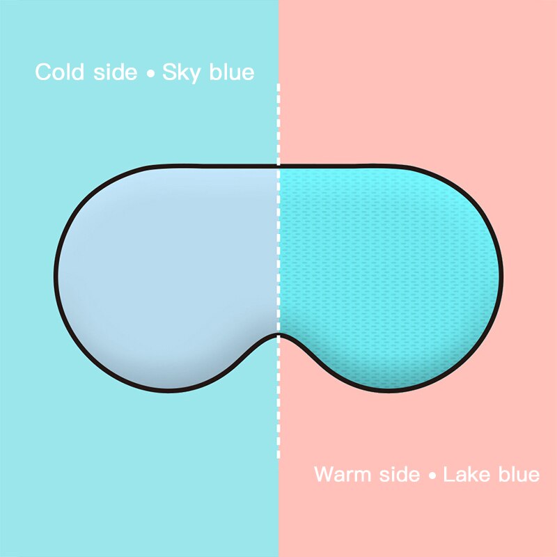 Imitated Silk Sleep Eye Mask Portable Travel Eyepatch Nap Eye Patch Rest Blindfold Eye Cover Sleeping Mask Night Eyeshade: BB