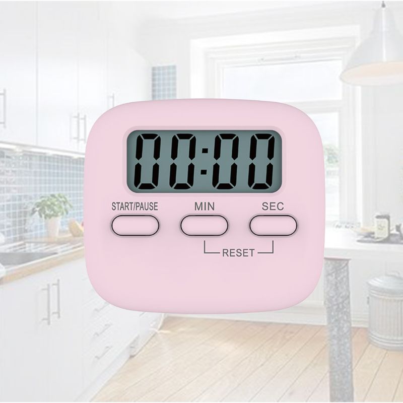 Digitale Kookwekker Magnetische Countdown Luid Alarm Interval Plastic Grappig Item