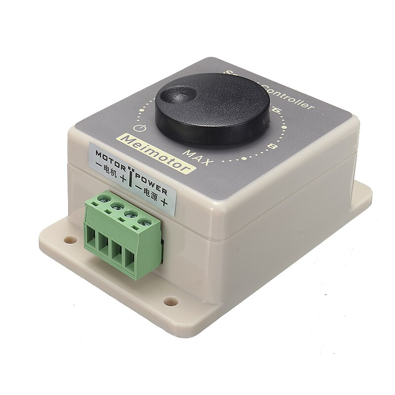 12V 24V 48V 20A DC Motor Speed Controller Regulator 5%-100% Adjustable Speed Controller Regulator Switch Durable