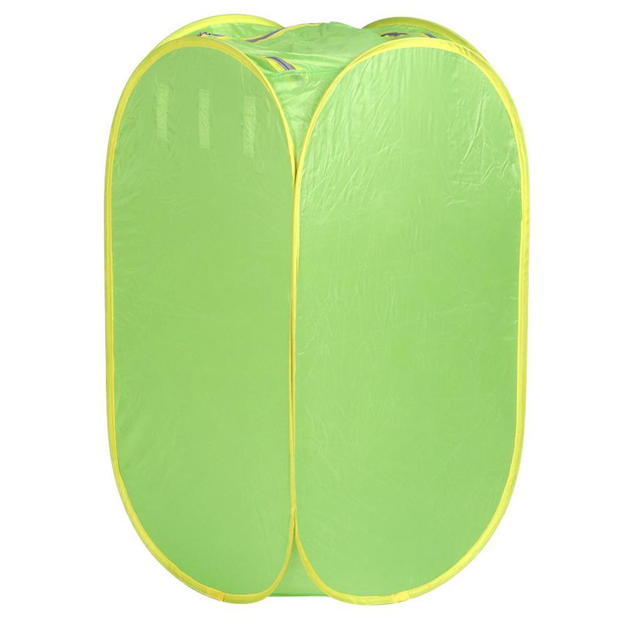 Kannettava vaatteiden kuivausrumpu taittuva vaatteiden kuivauspussi pyykinkuivauskone ulkokäyttöön, retkeilyyn, matkustamiseen, vihreä secadora de ropa