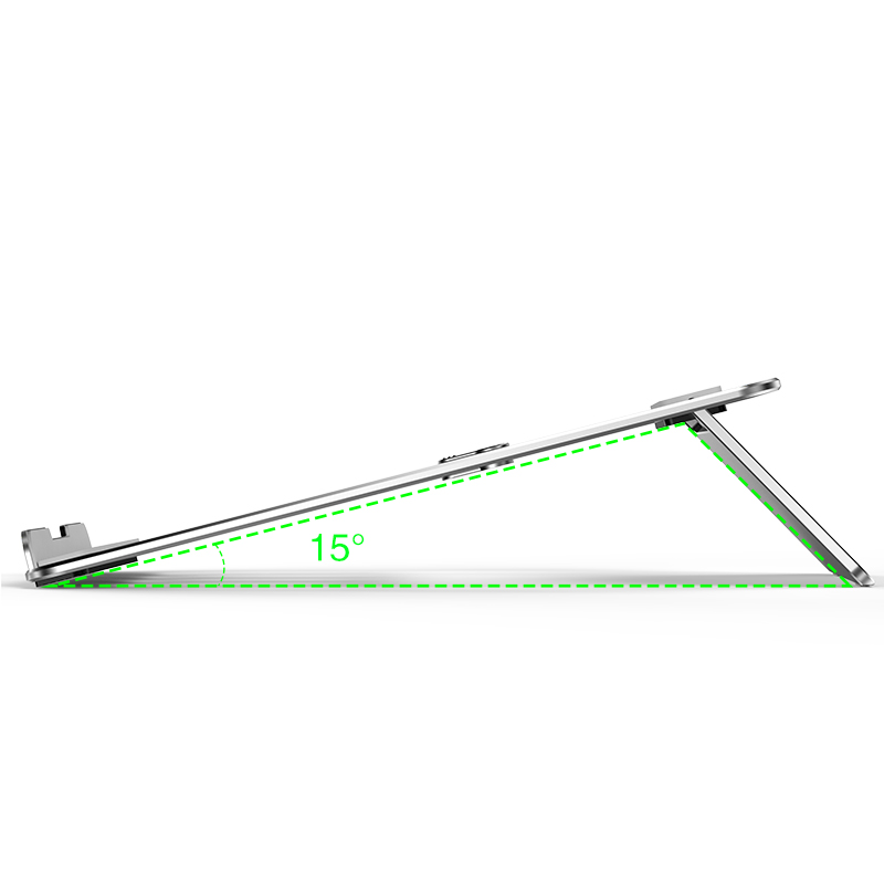 Katlanır taşınabilir dizüstü standı alüminyum alaşımlı braketi desteği 11-17 "dizüstü bilgisayar masaüstü Tablet tutucu masası için iPad macbook pro air