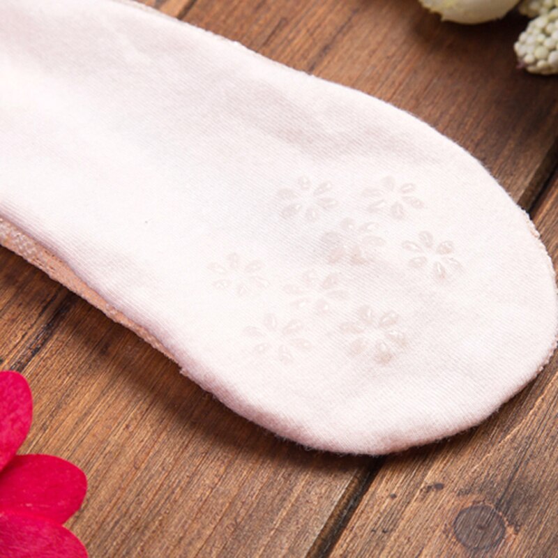 Summer Invisible Boat Socks Anti Slip Sock Non-slip Silica Gel Sock Girl Women Cotton Sole Anti skid Lace Boat Socks