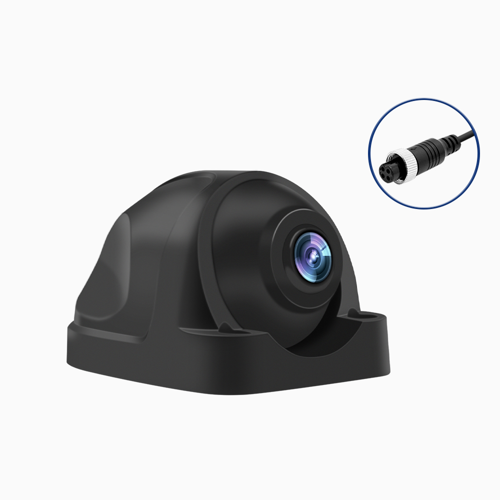 1920*1080P 720P AHD Side View Camera 360° Adjustable Angle Starlight Night Vision Vehicle Waterproof Camera For Bus Car Truck RV: Brown