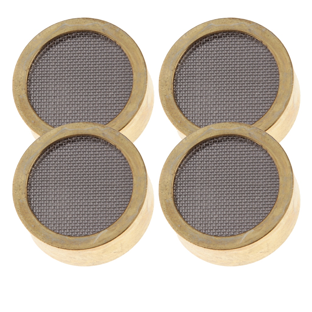 4x Large Diaphragm Microphone Condenser Cartridge Mic Replacement, 25 mm