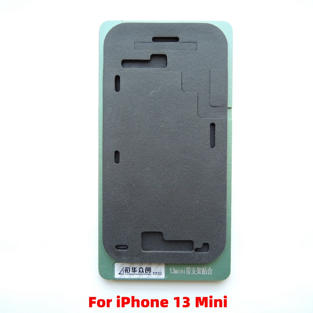 Molde laminado para iPhone 13, 13 Pro, Max, Mini molde de posición de marco, herramientas de reparación de laminado de vidrio OCA de pantalla LCD: 13Mini Laminate