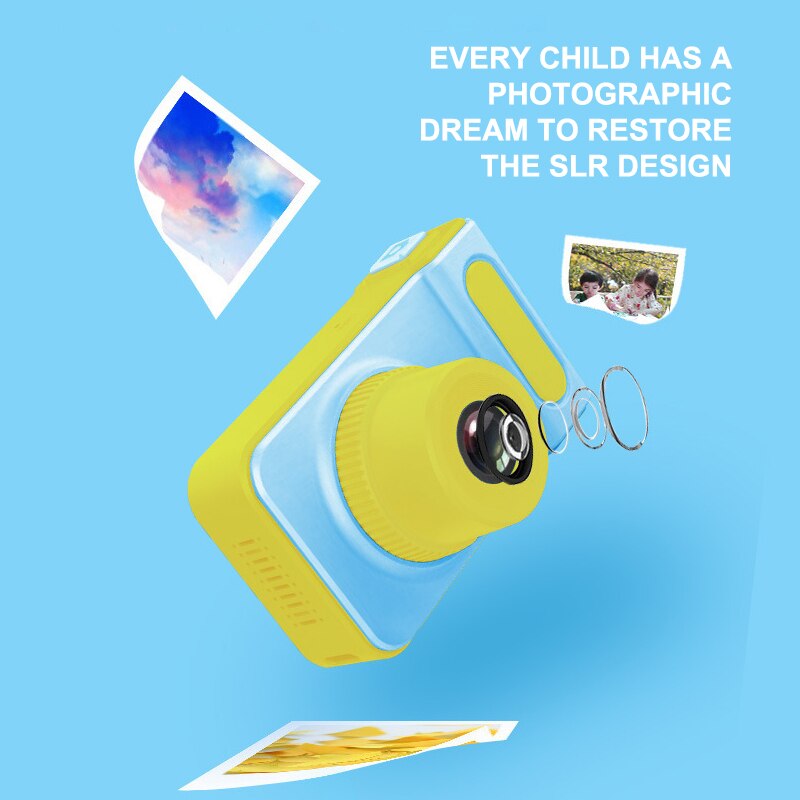 Kinderen Digitale Camera Mini Schattige Camera Kleine SLR Motion Camera Speelgoed Cartoon Game Photo Voor Kinderen