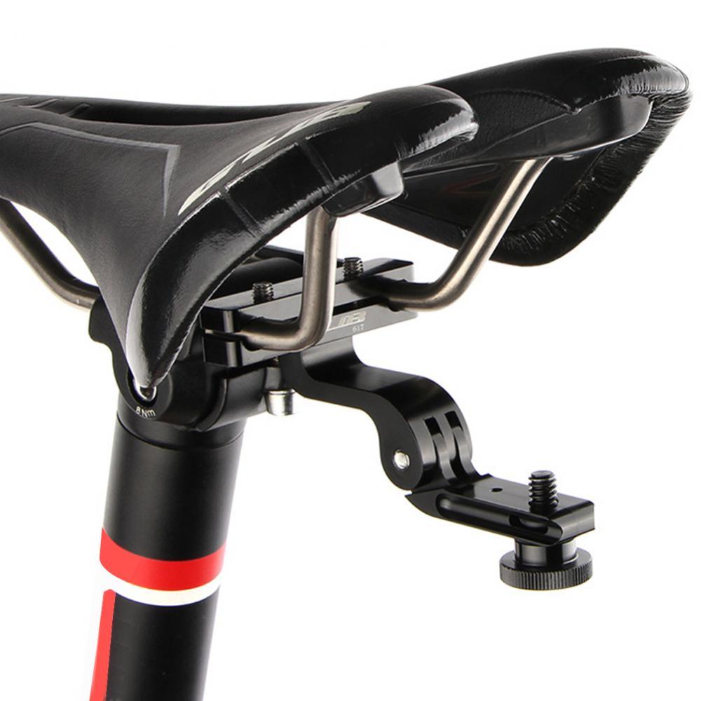 Bike Bicycle Saddle Seat Mount Camera Holder Bracket Adapter Clamp GUB Aluminum Bicycle Tail Light Saddle Seat-post Mount Holder