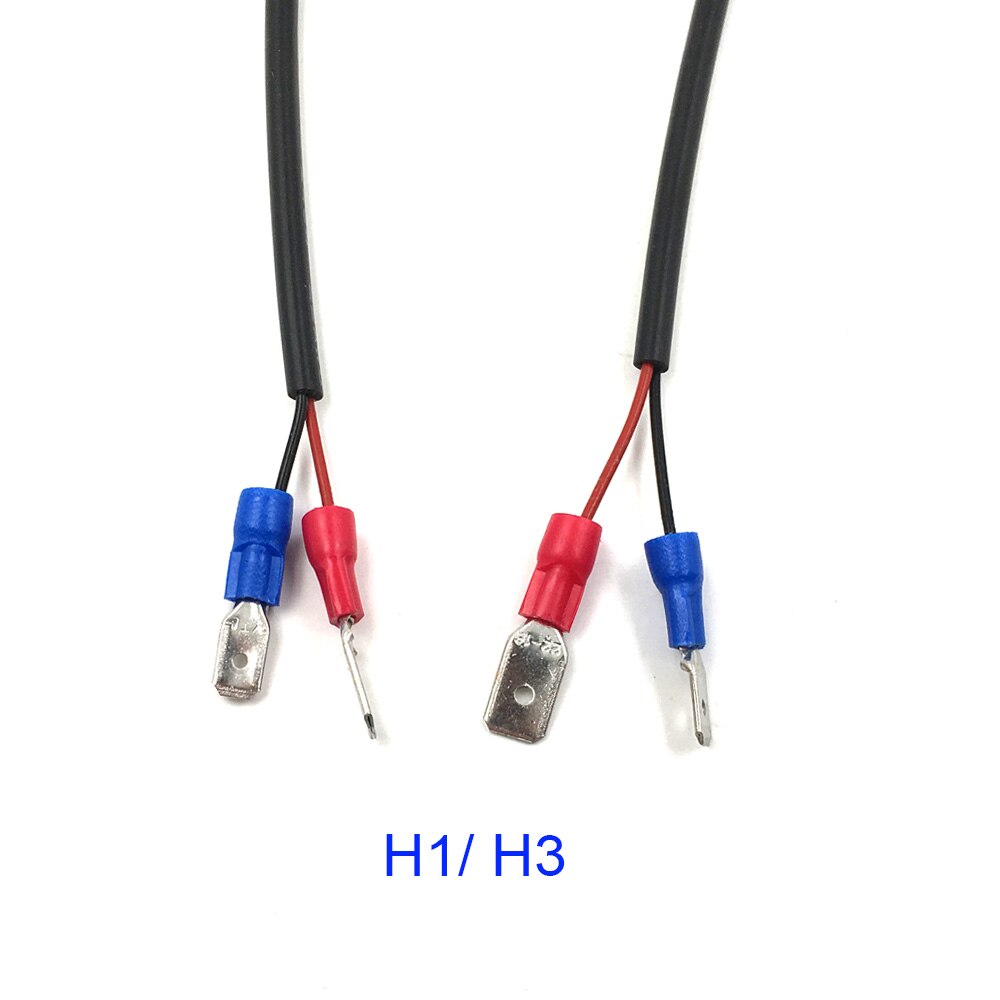 10pcs Car Headlight Plug Wire H1 H3 H4 H7 H8 H11 9004 9005 9006 9012 Socket Adapter 12V 24V Truck Auto Headlamp Lights Connector