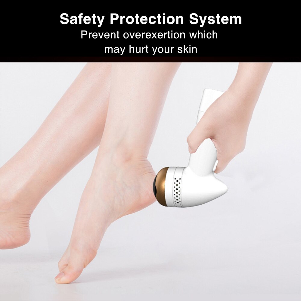 Cordless Electric Callus Remover 3 in 1 Foot Care Pedicure Tool USB Rechargeable Electric Shaver Remove Dead Skin Callus Clean