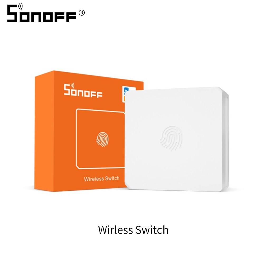 Sonoff-interruptor inteligente Wifi Zigbee, Mini, puente, Sensor de puerta, inalámbrico, temperatura, humedad, movimiento, para Google Home y Alexa: Wireless Switch