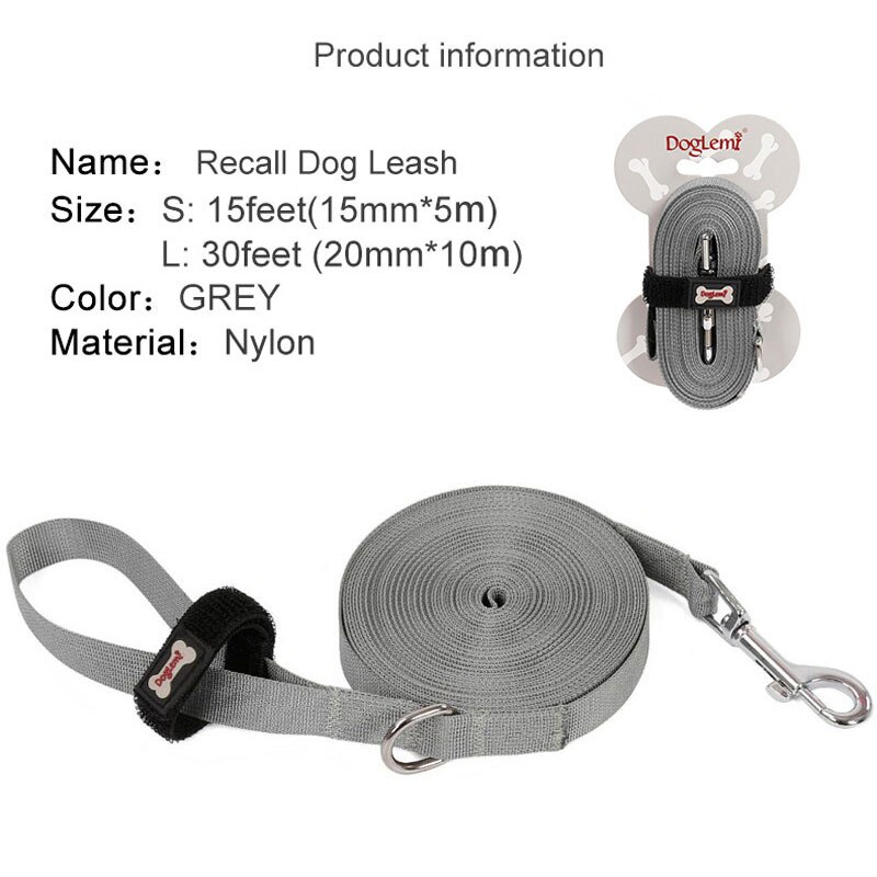 5M 10M smycz posłuszeństwo przywoływanie kontrola trening zwinność nylon długie szkolenie dla zwierząt smycz z paskiem robić przechowywania