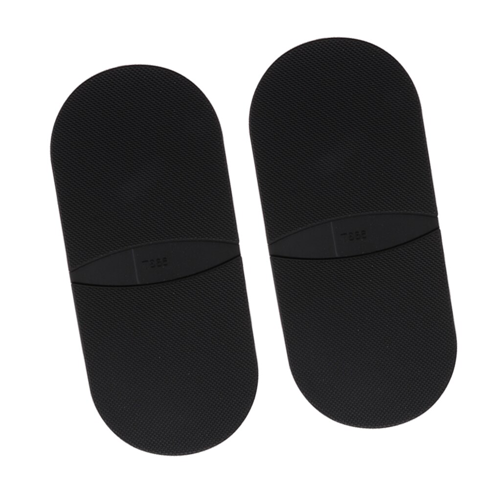 1 Pair Shoe Repair Sole Heel Rubber Half Soles Shoe Soles Replacement, Non-slip
