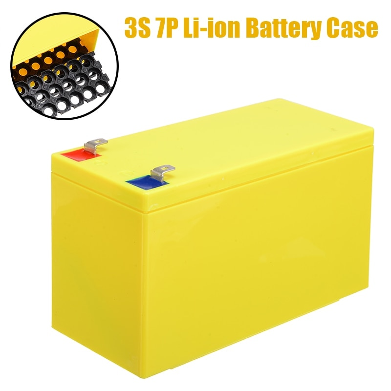 Mayitr 1Pc 3S 7P Plastic Shell Li-Ion Batterij Case Batterijen Opbergdozen Voor 18650 Powerwall batterijen Pack