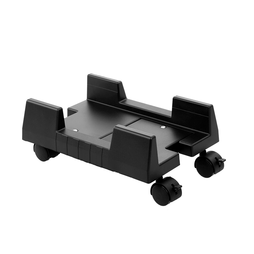 Mobile Desktop Computer Floor Stand Rolling Wheels Adjustable Width PC Tower Holder computer tower holder