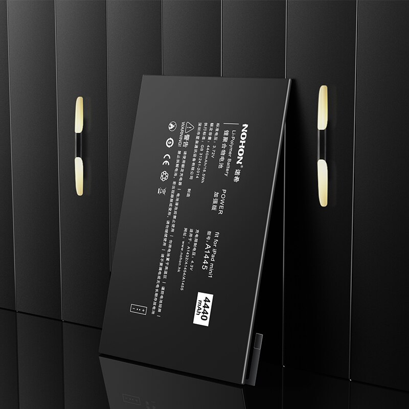 Original NOHON Battery For iPad Mini 1 A1455 A1432 A1454 Mini1 Replacement Tablet 4440mAh Real Capacity Bateria Free Tools