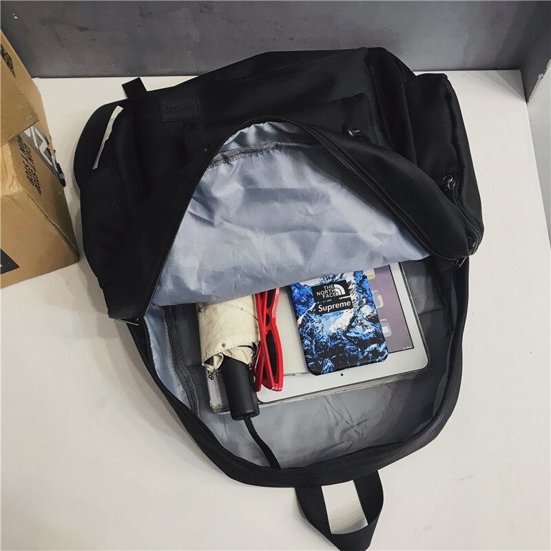Sommer-damenrucksack Ich bin harajuku-stil aus wasserdichtem Nylon, reisetasche mit großem fassungsvermöGen, schulrucksack für Teenager-mädchen