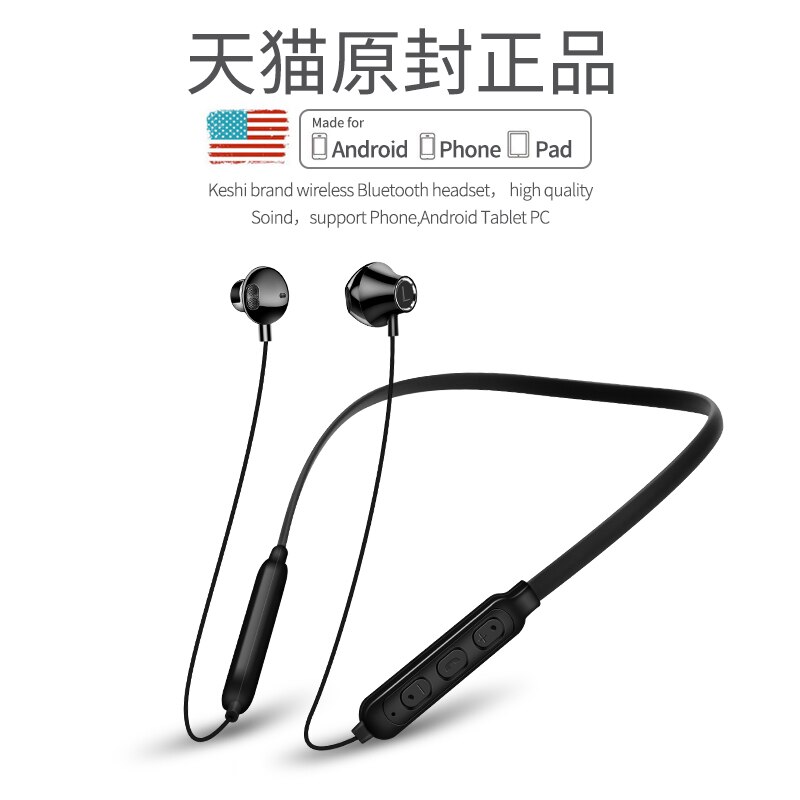 Erilles-auriculares inalámbricos con Bluetooth, manos libres, deportivos, para correr, con micrófono, para iPhone y teléfono Xiaomi