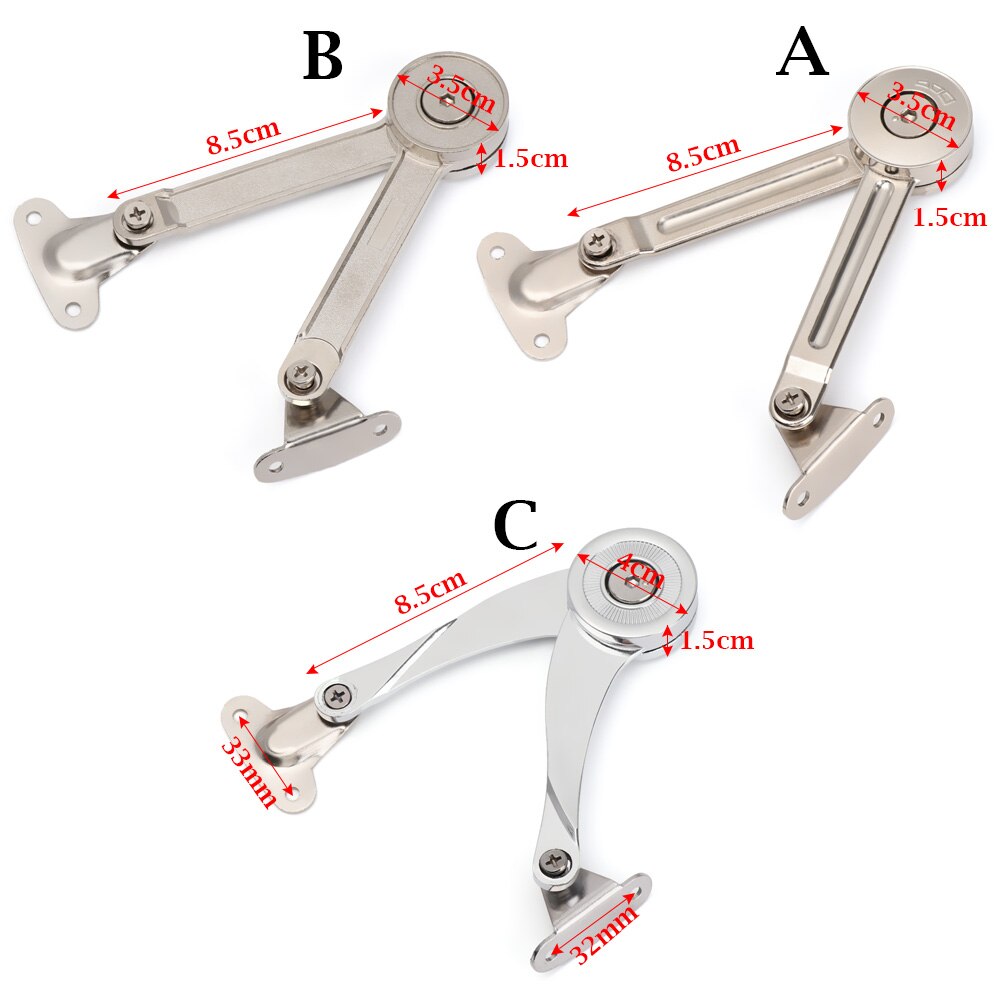 Alliage de Zinc réglable gaz hydraulique | Charnière de porte, Support à ressort, accessoire de Support pneumatique, charnière fournitures domestiques 1 pièce