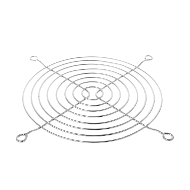 Carlote Fan Protection Net Grille 12cm Dia Iron Mesh Safety Grid For Computer Case Fans Cpu Fan Liquid Cooler Cooler Master