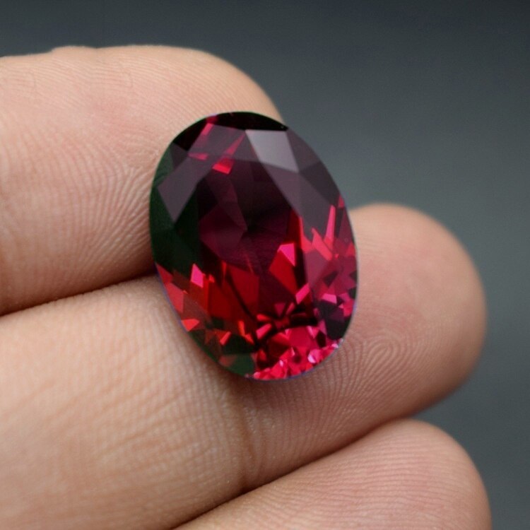 Wijsheid En Voogd Steen 3A Mozambique Ruby Korund Spinel Verschillende Vormen Mozaïek Sieraden Diy Duif Bloed Rode Steen Van Jewelri