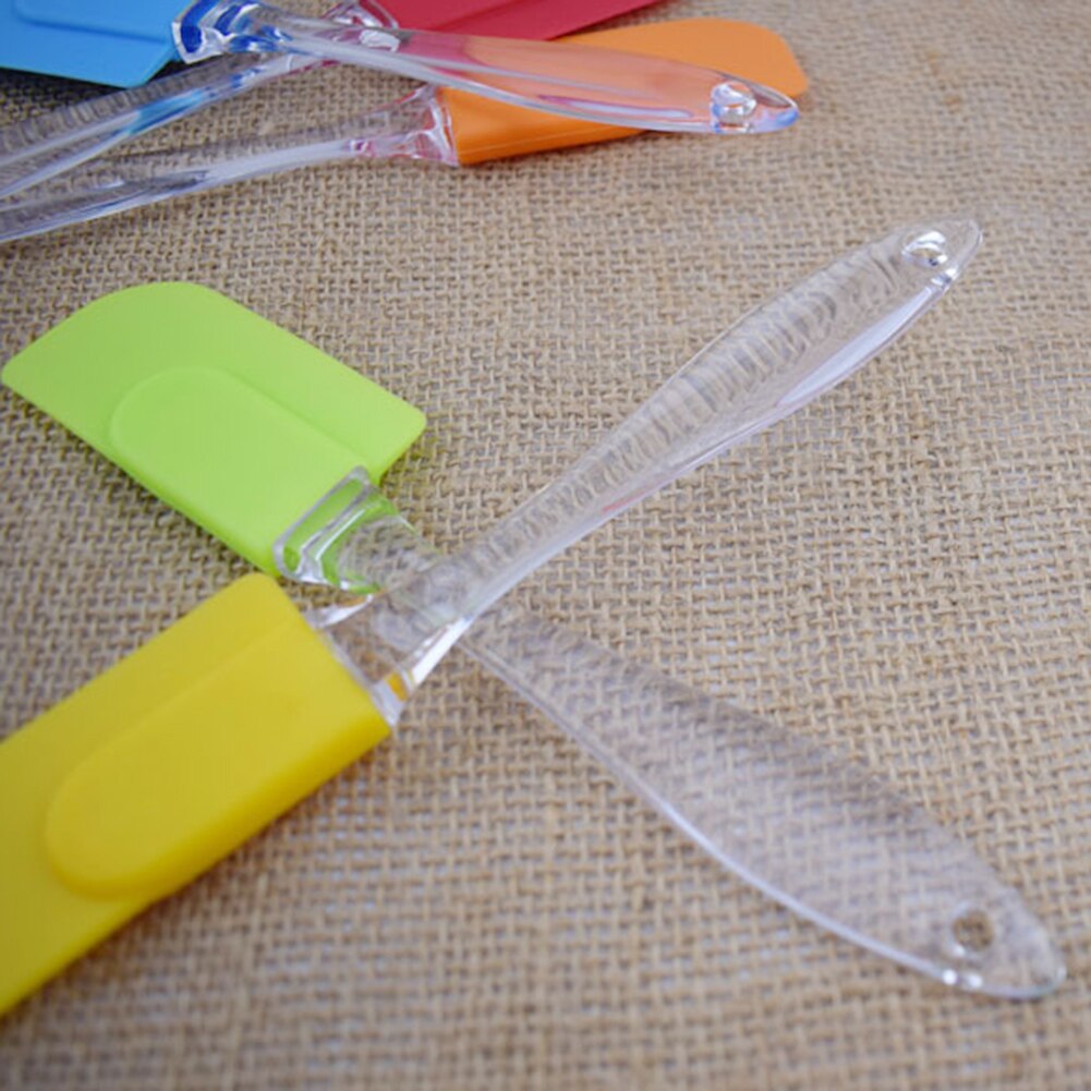 Multicolore alimentaire antiadhésif beurre cuisson Silicone spatule ensemble Cookie pâtisserie grattoir gâteau cuisson spatule Silicone spatule